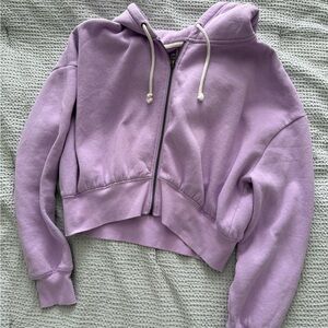 BDG Urban Outfitters Cropped Purple Sweater